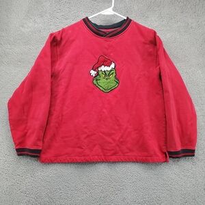Dr. Seuss Red Grinch Sweatshirt